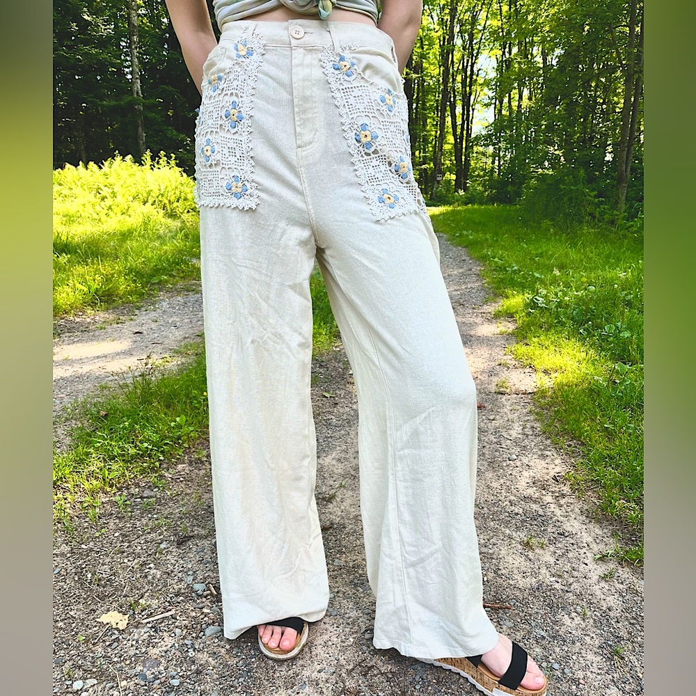 ✨ One Of A Kind! Crochet Pants